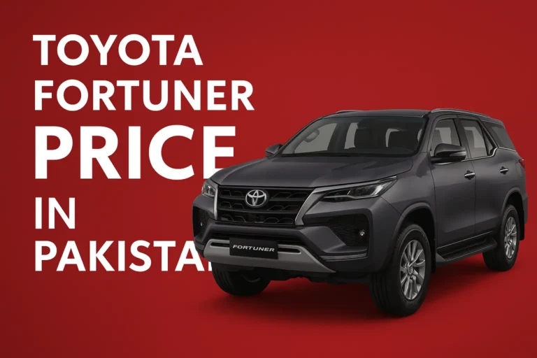 Toyota fortuner price in Pakistan its features and variants